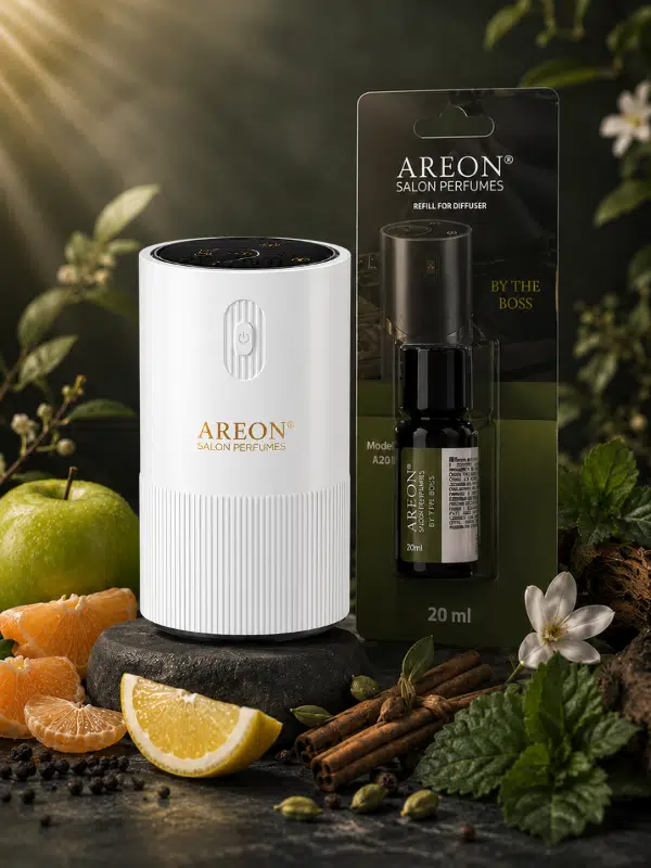 Areon Aromatik Difüzör Beyaz (Pleksi) + By The Boss