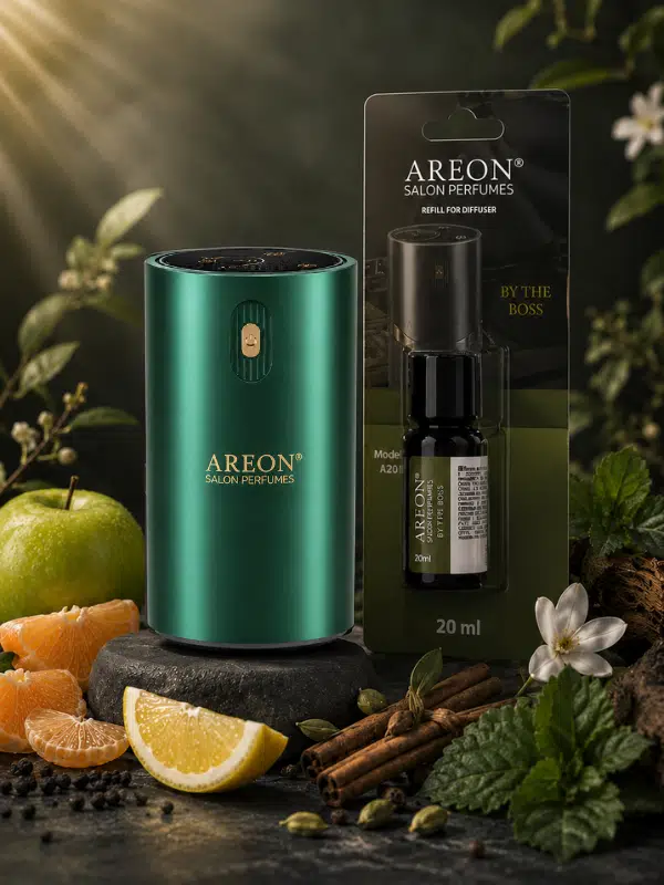 Areon Aromatik Difüzör Yeşil (Klasik Metal) + By The Boss
