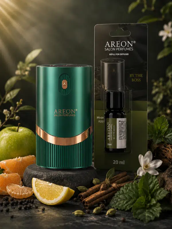 Areon Aromatik Difüzör Yeşil (Lux Metal) + By the Boss