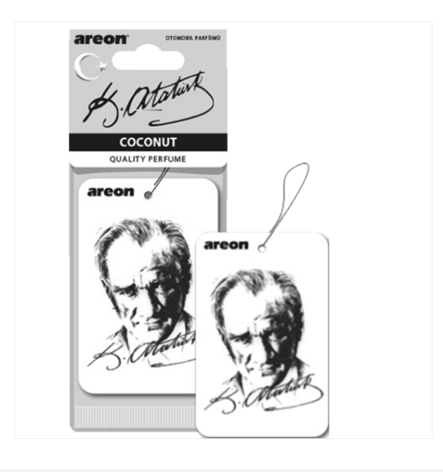 Areon Atatürk Coconut Oto Araç Kokusu