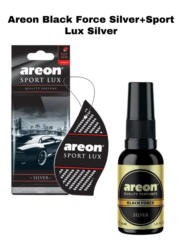 Areon Black Force Silver Sprey+Sport Lux Silver