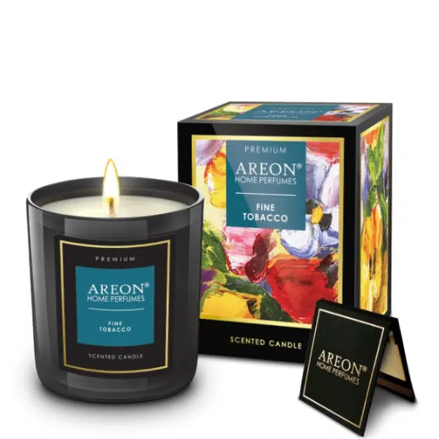 Areon Candles Premium Fine Tobacco Lüks Kokulu Mum