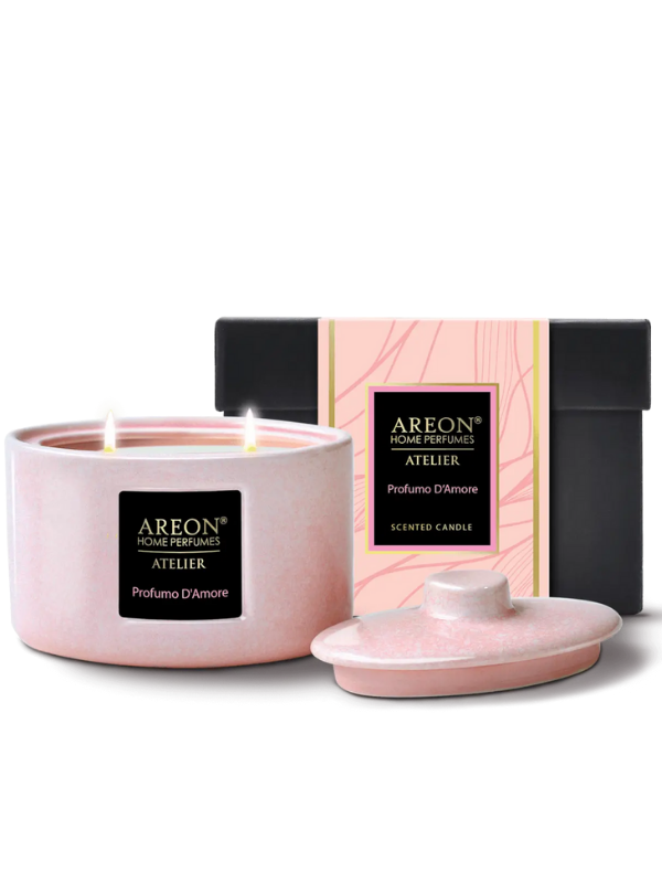 Areon Ceramic Candles Profuma D Amore Lüks Kokulu Mum