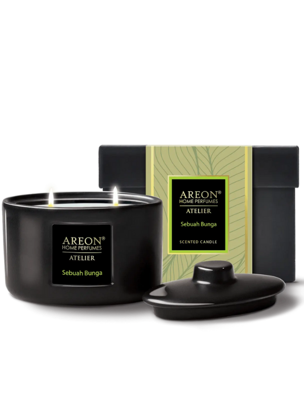 Areon Ceramic Candles Sebuah Bunga Lüks Kokulu Mum