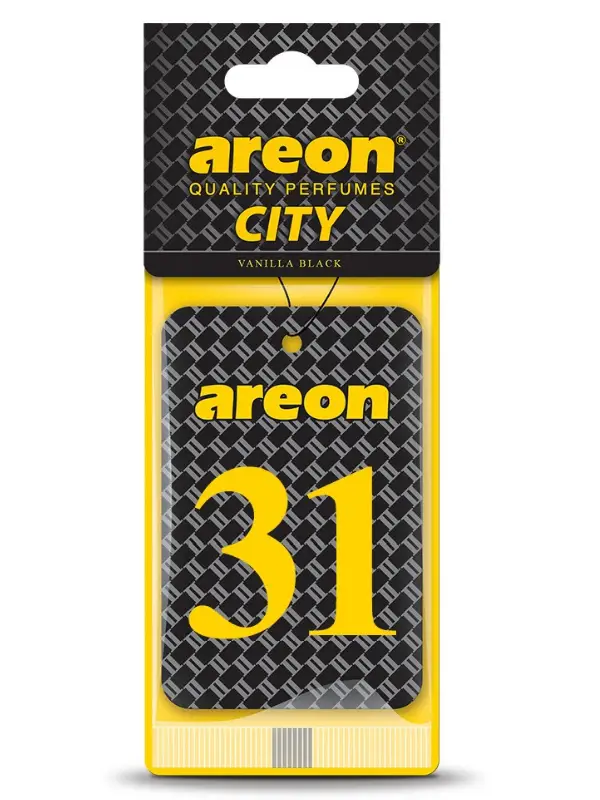 Areon City 31 Vanilla Black