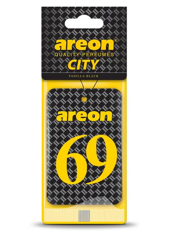 Areon City 69 Vanilla Black