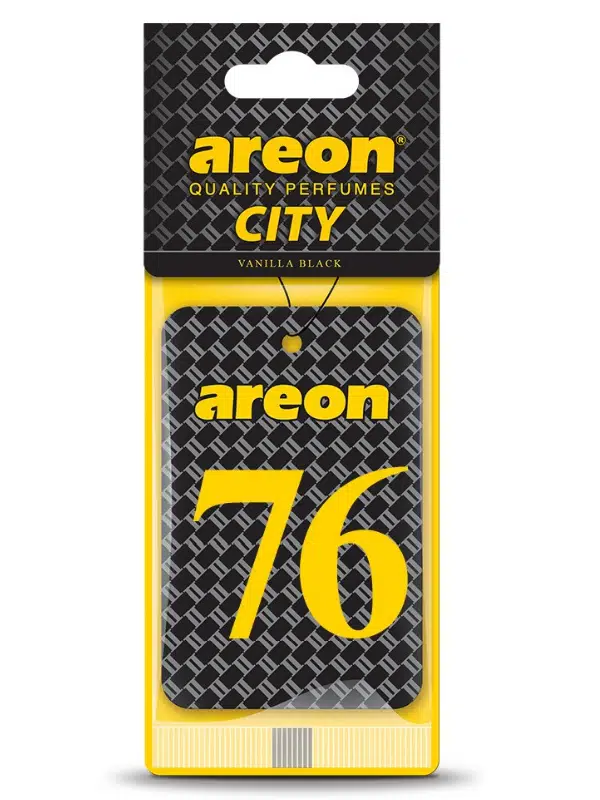 Areon City 76 Vanilla Black