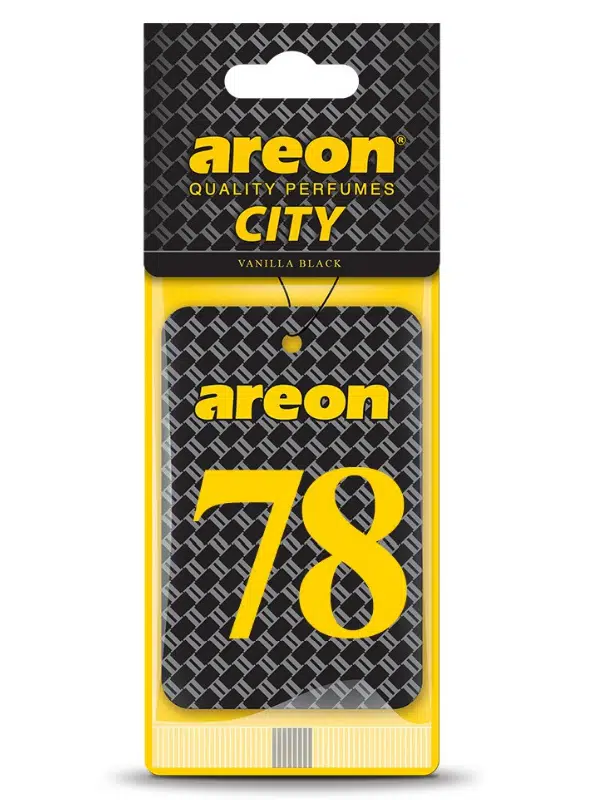 Areon City 78 Vanilla Black