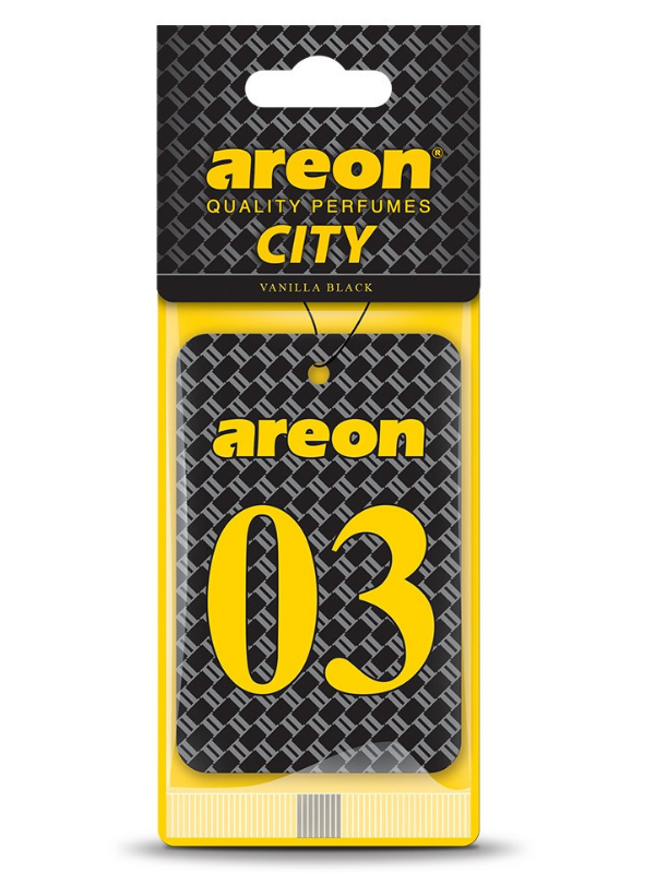 Areon City Vanilla Black 03 Oto Araç Kokusu