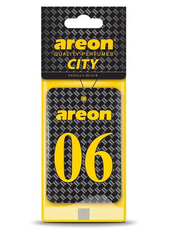 Areon City Vanilla Black 06 Oto Araç Kokusu