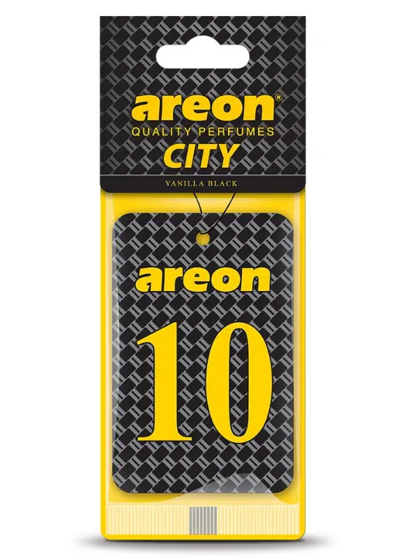 Areon City Vanilla Black 10 Oto Araç Kokusu