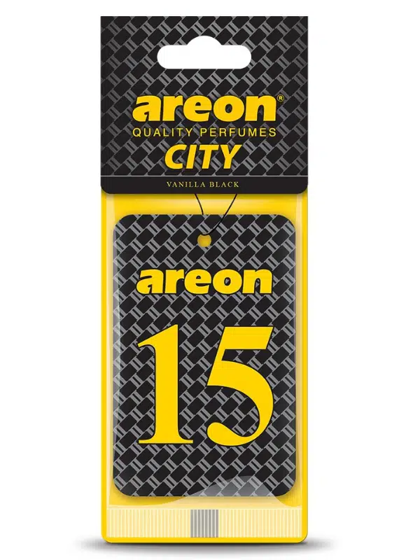 Areon City Vanilla Black 15 Oto Araç Kokusu
