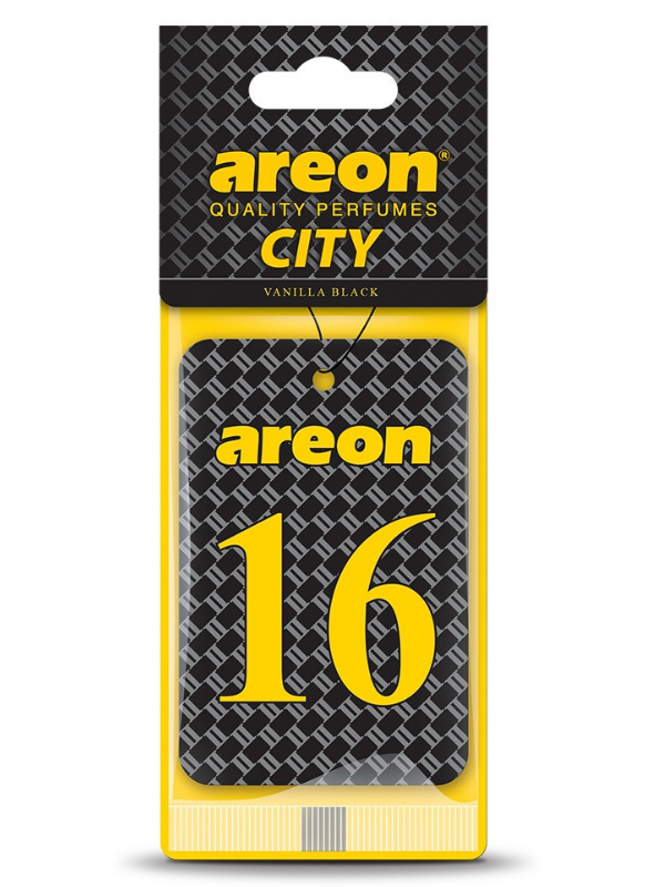 Areon City Vanilla Black 16 Oto Araç Kokusu
