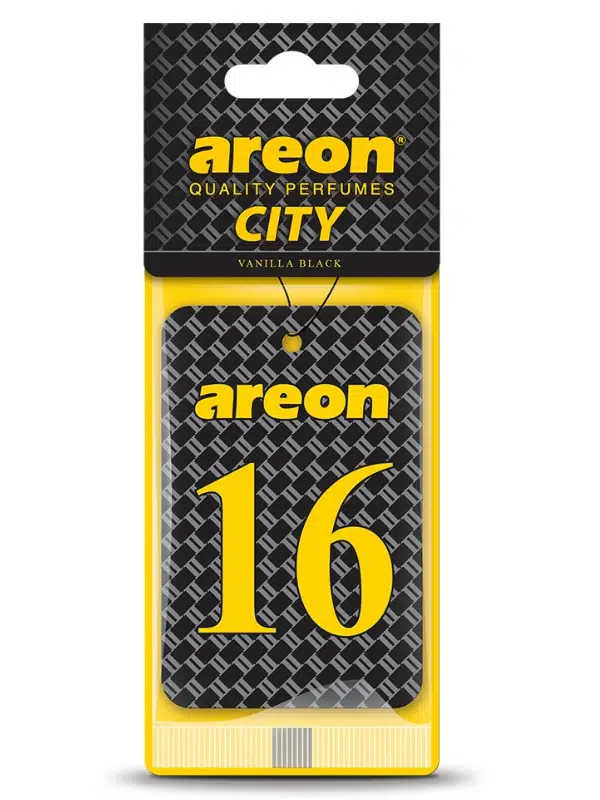 Areon City Vanilla Black 16 Oto Araç Kokusu