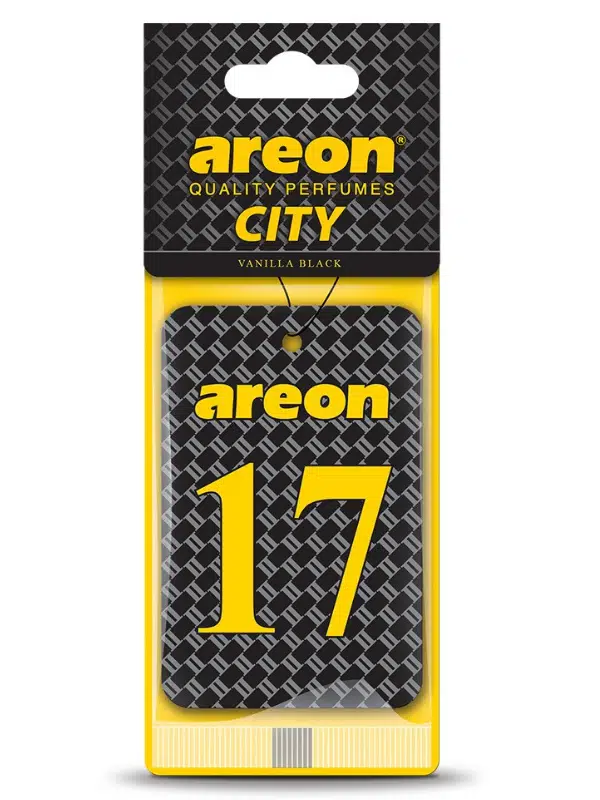 Areon City Vanilla Black 17 Oto Araç Kokusu