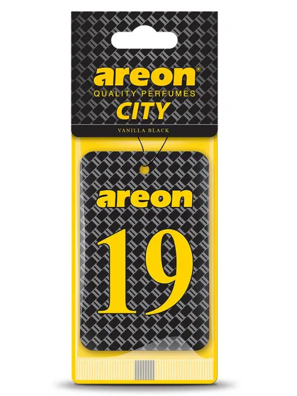 Areon City Vanilla Black 19 Oto Araç Kokusu