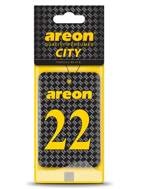 Areon City Vanilla Black 22 Oto Araç Kokusu