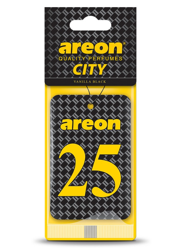 Areon City Vanilla Black 25 Oto Araç Kokusu
