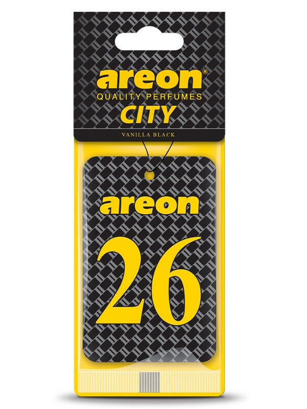 Areon City Vanilla Black 26 Oto Araç Kokusu