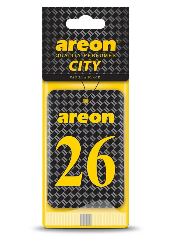 Areon City Vanilla Black 26 Oto Araç Kokusu