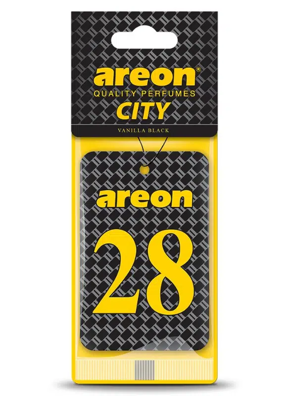 Areon City Vanilla Black 28 Oto Araç Kokusu