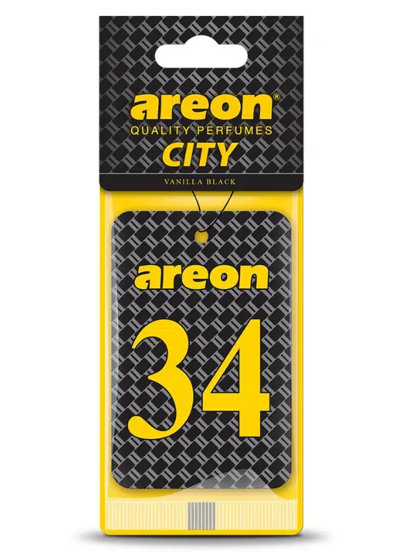 Areon City Vanilla Black 34 Oto Araç Kokusu