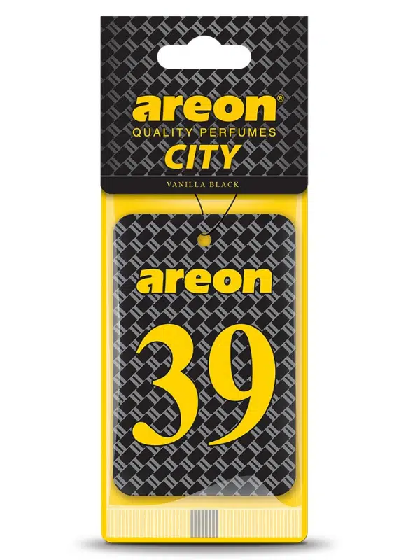 Areon City Vanilla Black 39 Oto Araç Kokusu