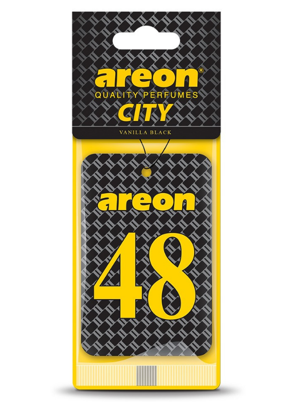 Areon City Vanilla Black 48 Oto Araç Kokusu