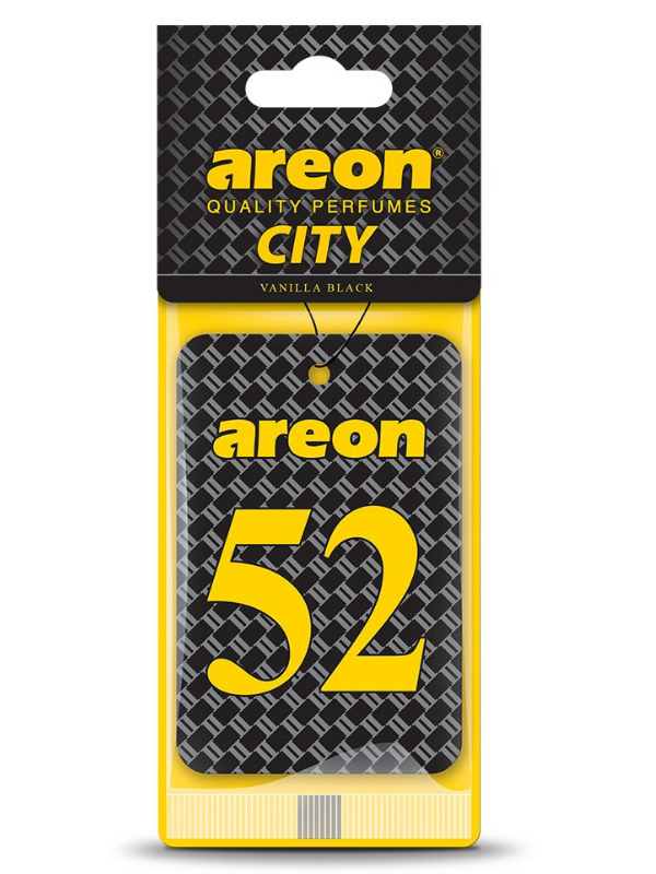 Areon City Vanilla Black 52 Oto Araç Kokusu