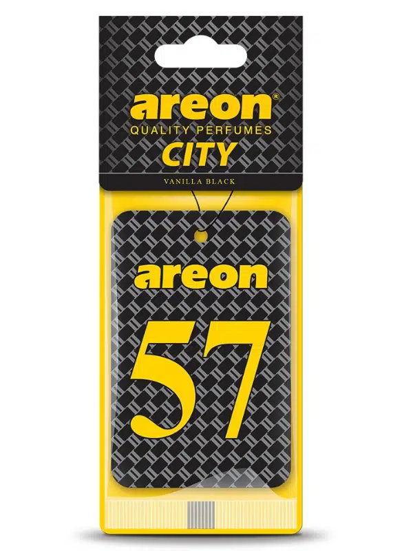 Areon City Vanilla Black 57 Oto Araç Kokusu