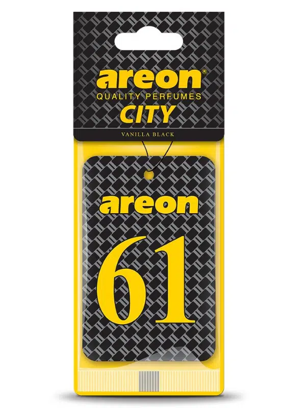 Areon City Vanilla Black 61 Oto Araç Kokusu