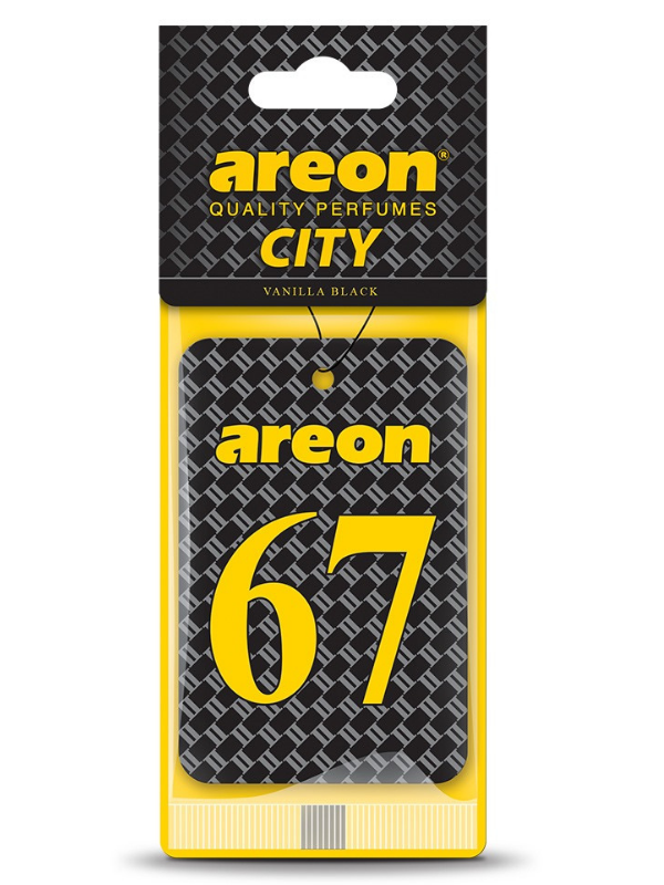 Areon City Vanilla Black 67 Oto Araç Kokusu