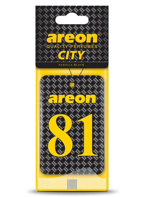 Areon City Vanilla Black 81 Oto Araç Kokusu