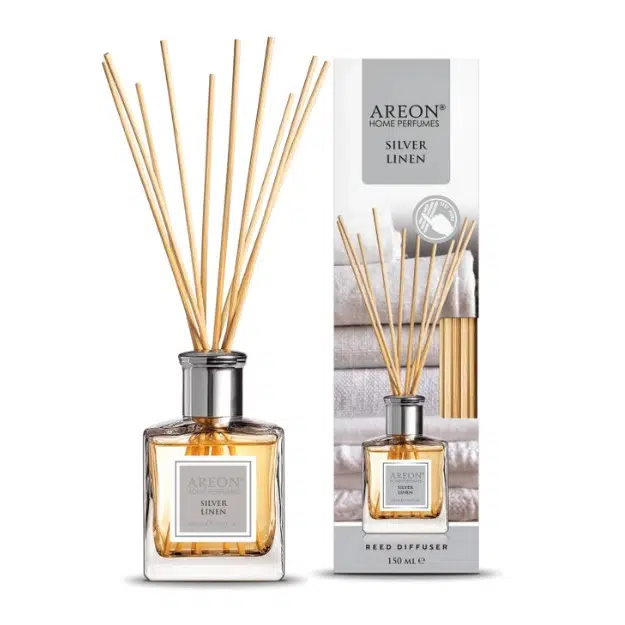 Areon Classic Silver Linen 150 Ml Bambu Çubuklu Oda Kokusu