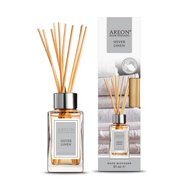 Areon Classic Silver Linen 85 Ml Bambu Çubuklu Oda Kokusu