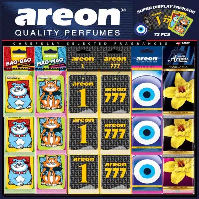 Areon Display Mao Bao 72 li Set