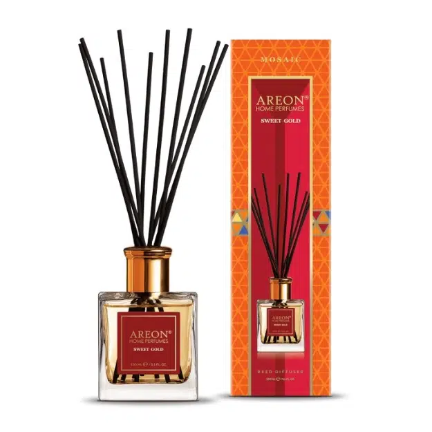 Areon Mosaic Sweet Gold 150 Ml Bambu Çubuklu Oda Kokusu