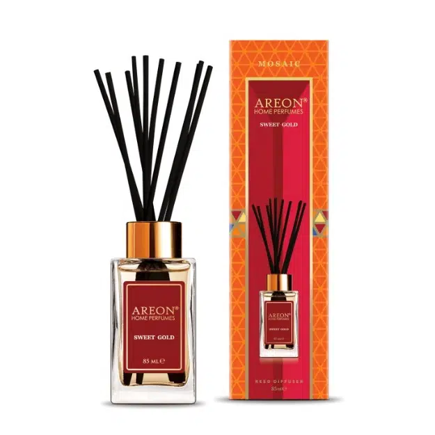 Areon Mosaic Sweet Gold 85 Ml Bambu Çubuklu Oda Kokusu