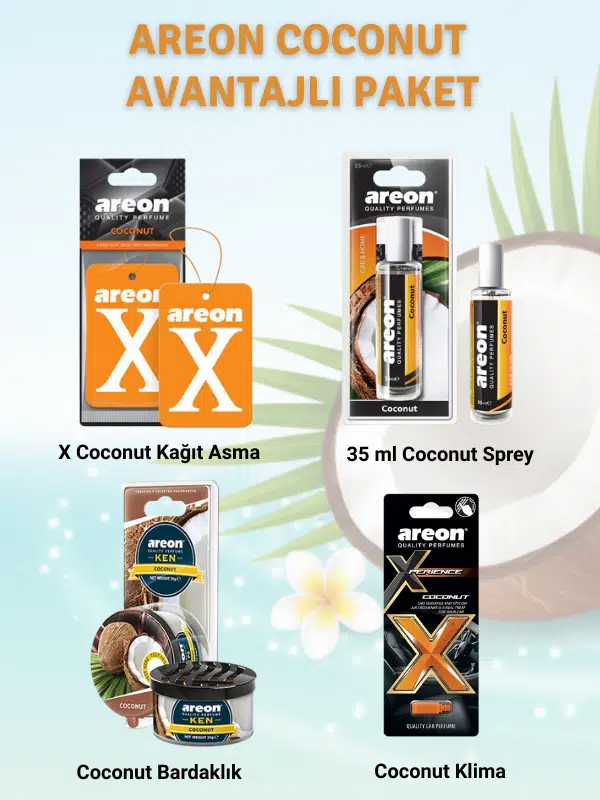 Areon Coconut Avantajlı Paket
