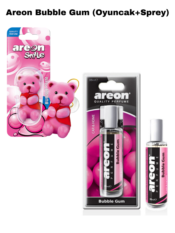 Areon Bubble Gum (Oyuncak+Sprey)