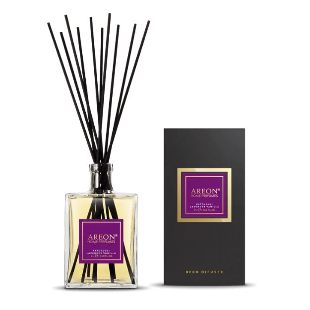 Areon Premium Patchouli Lavender Vanilla 1000 Ml Bambu Çubuklu Oda Kokusu