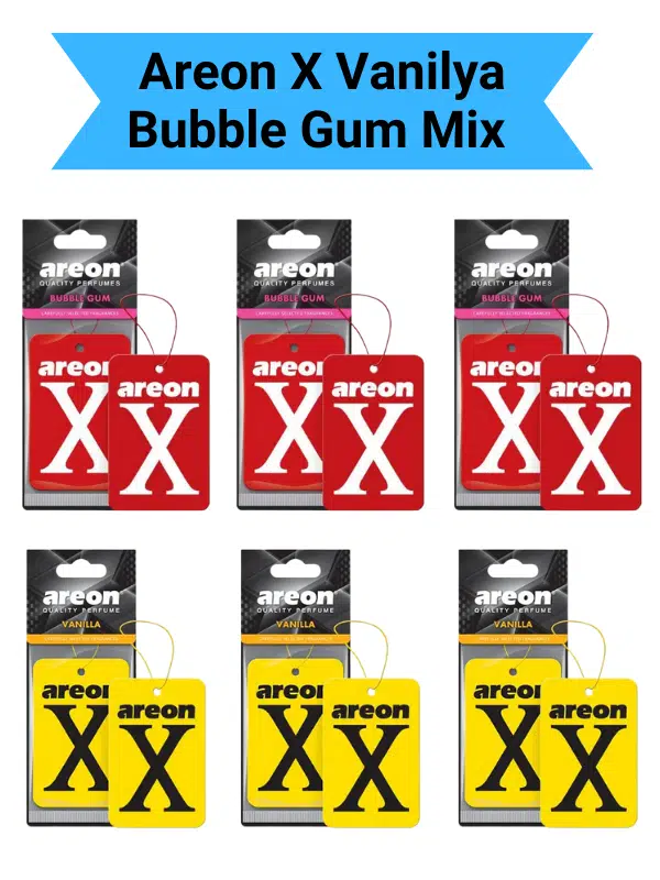 Areon X Vanilya Bubble Gum Set