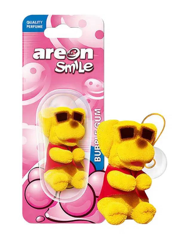 Areon Smile Bubble Gum (Pembe Ayicik) Oto Araç Kokusu