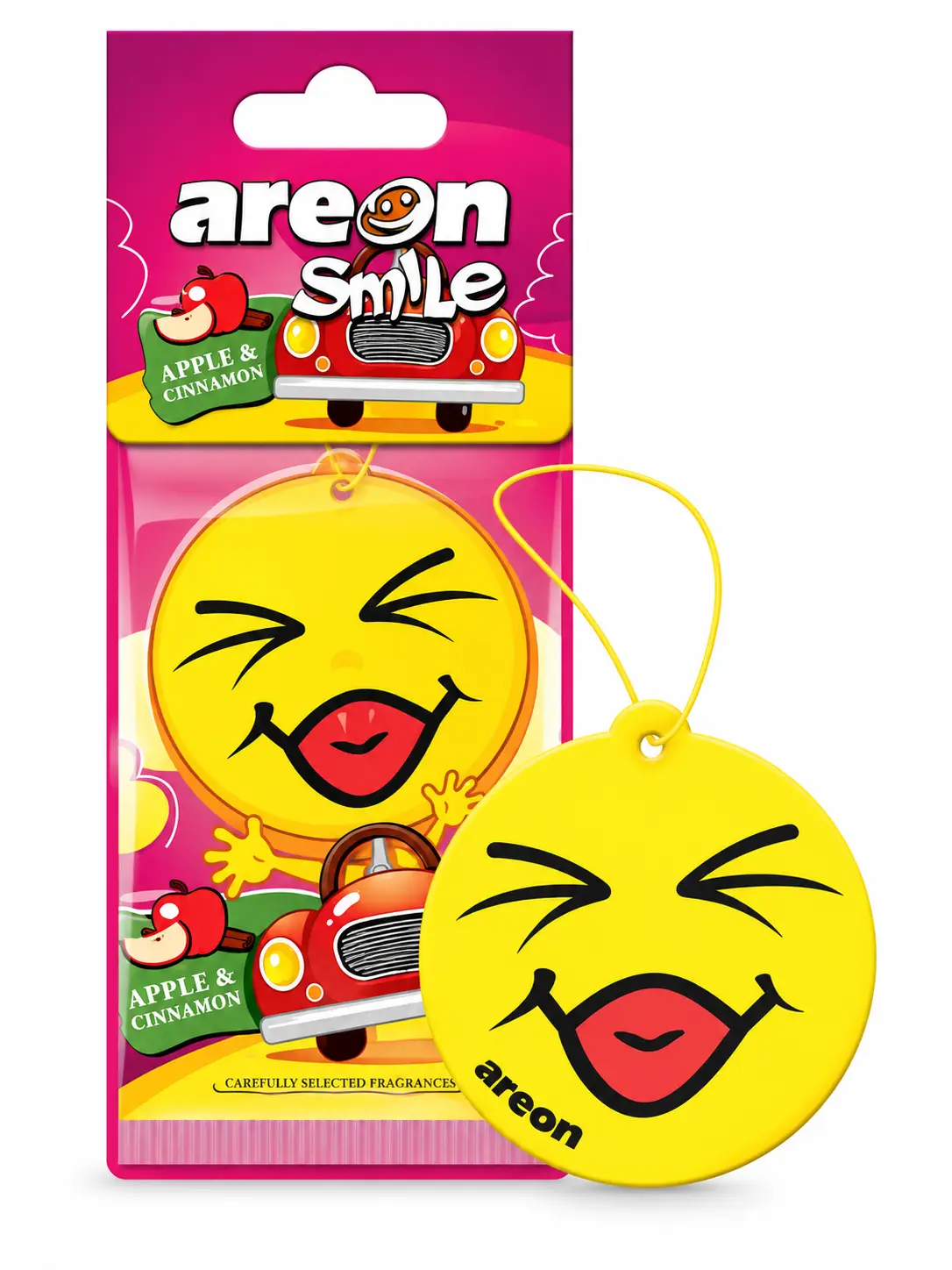 Areon Smile Dry Apple Cinnamon Oto Araç Kokusu