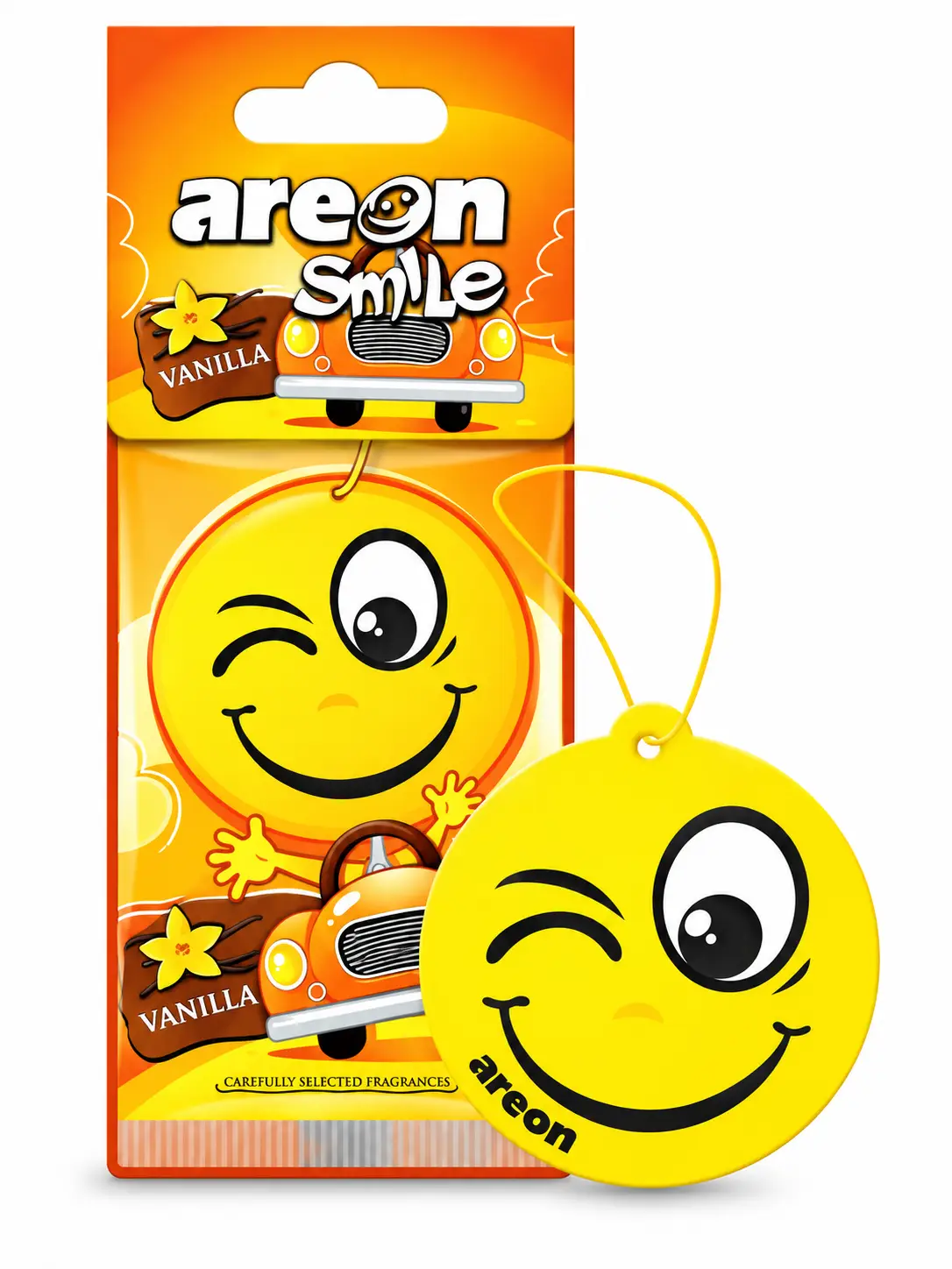 Areon Smile Dry Vanilla Oto Araç Kokusu
