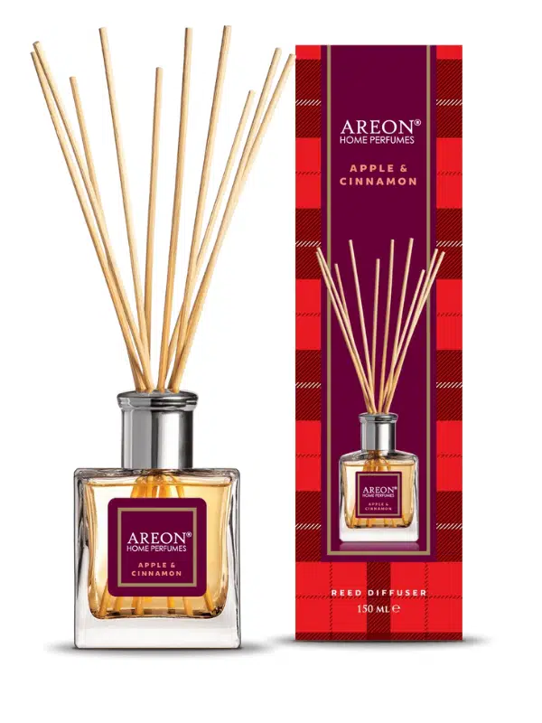 Areon Tartan Apple Cinnamon 150 Ml Bambu Çubuklu Oda Kokusu