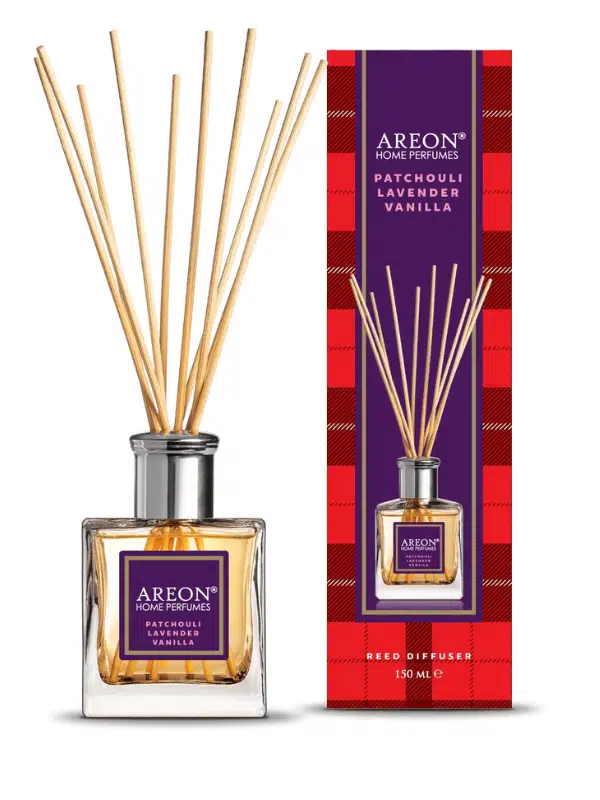 Areon Tartan Patchouli Lavender Vanilla Black 150 Ml Bambu Çubuklu Oda Kokusu