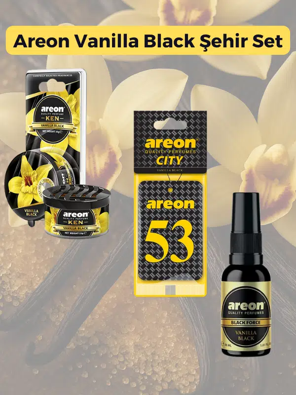 Areon Vanilla Black Şehir Set-53