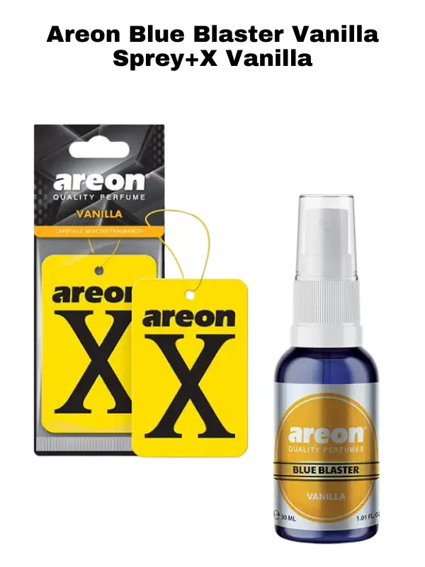 Areon Vanilla Blue Baster Sprey+X Vanilla