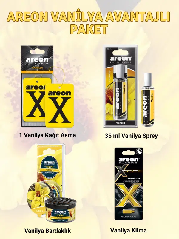 Areon Vanilya Avantajlı Paket